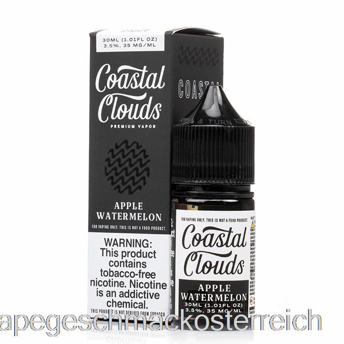 Apfel-Wassermelonen-Salz – Coastal Clouds Co. - 30 Ml 50 Mg Vape-Geschmack